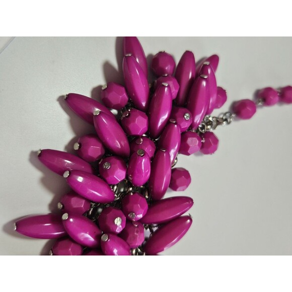 Simple Addiction pink statement necklace - Picture 4 of 14
